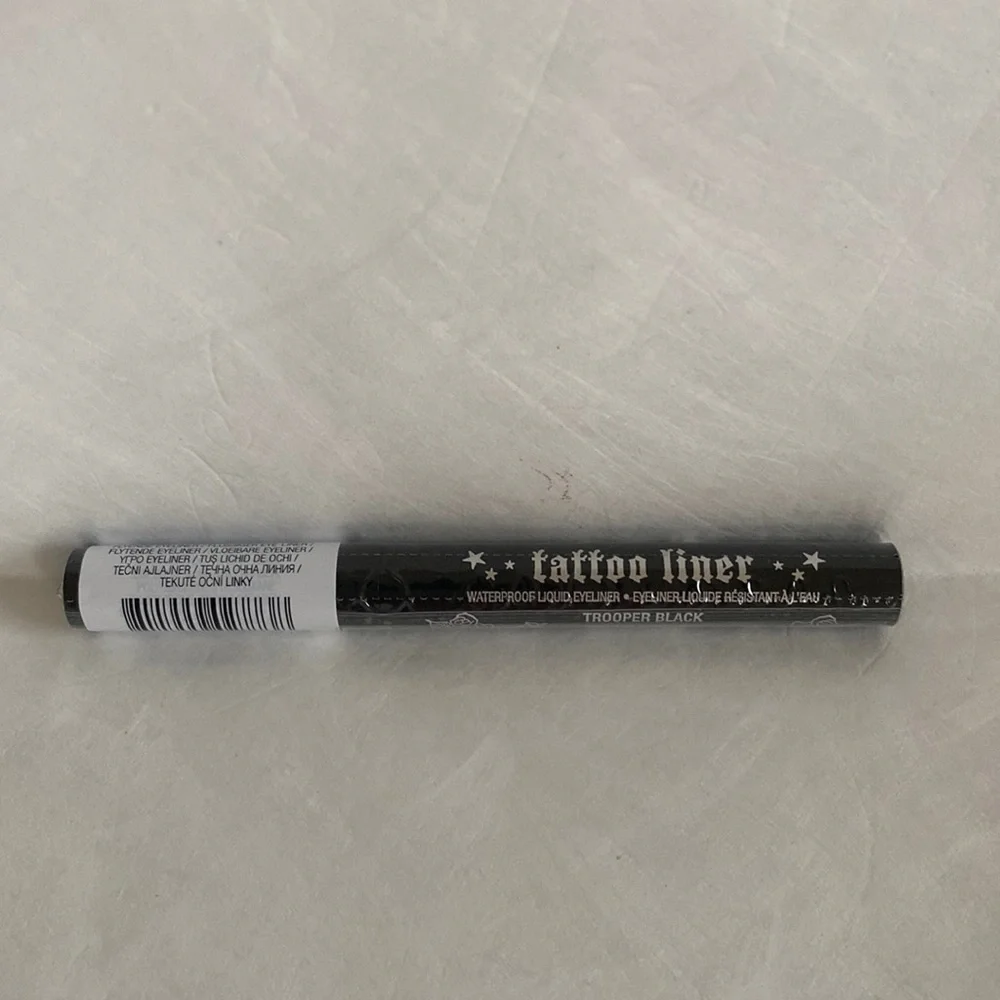 KAT VON D Tattoo Liquid Eyeliner Trooper Black Sealed 0.007oz Purse Travel size